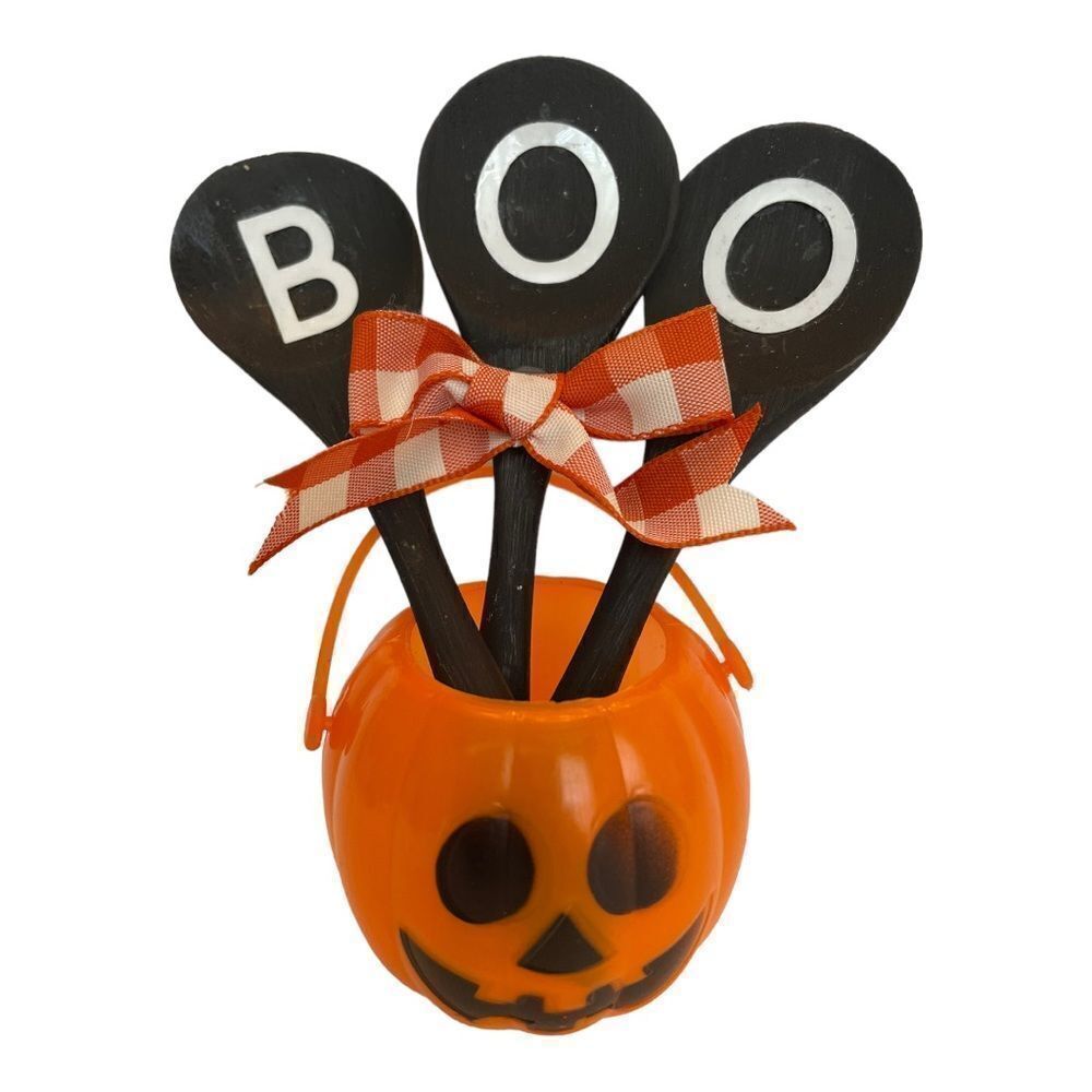 2/$20 SPOOKY HALLOWEEN SPOON TRIO ‘BOO’